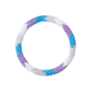 Poolside | Himalayan Glass Bead Bracelet