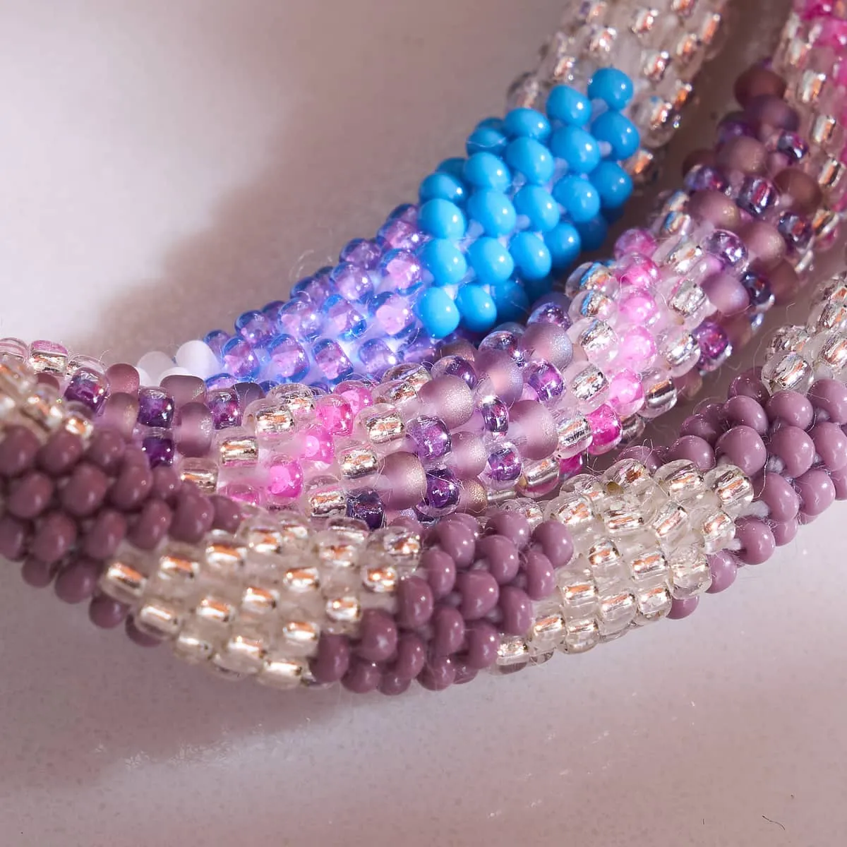 Poolside | Himalayan Glass Bead Bracelet