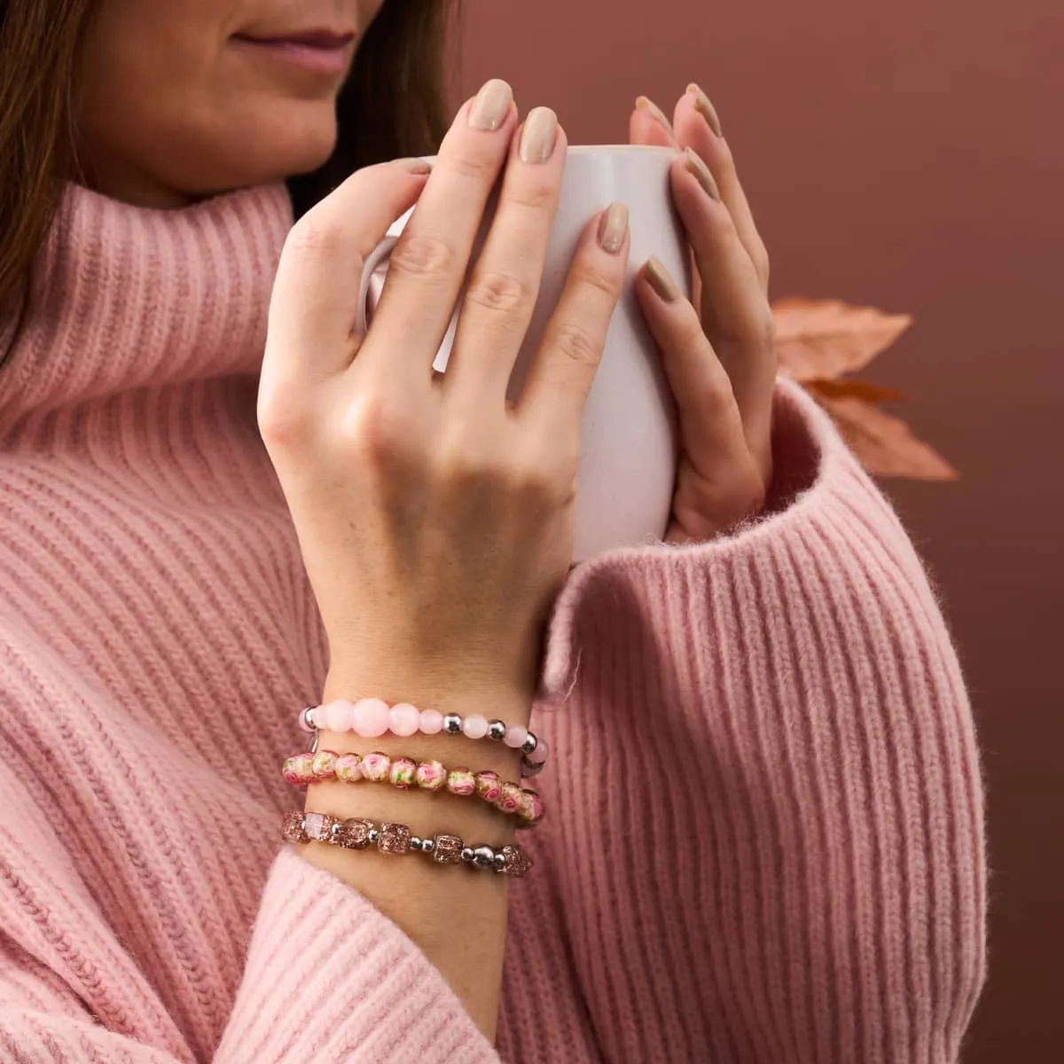 Primrose | .925 Sterling Silver | Firefly Glass Garden Bracelet