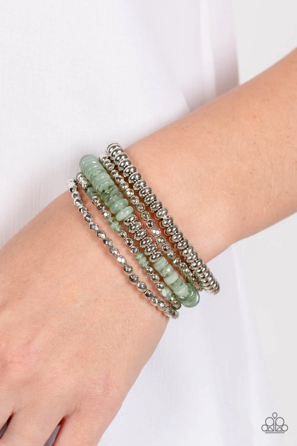 Pristine Pixie Dust Green Bracelet Paparazzi