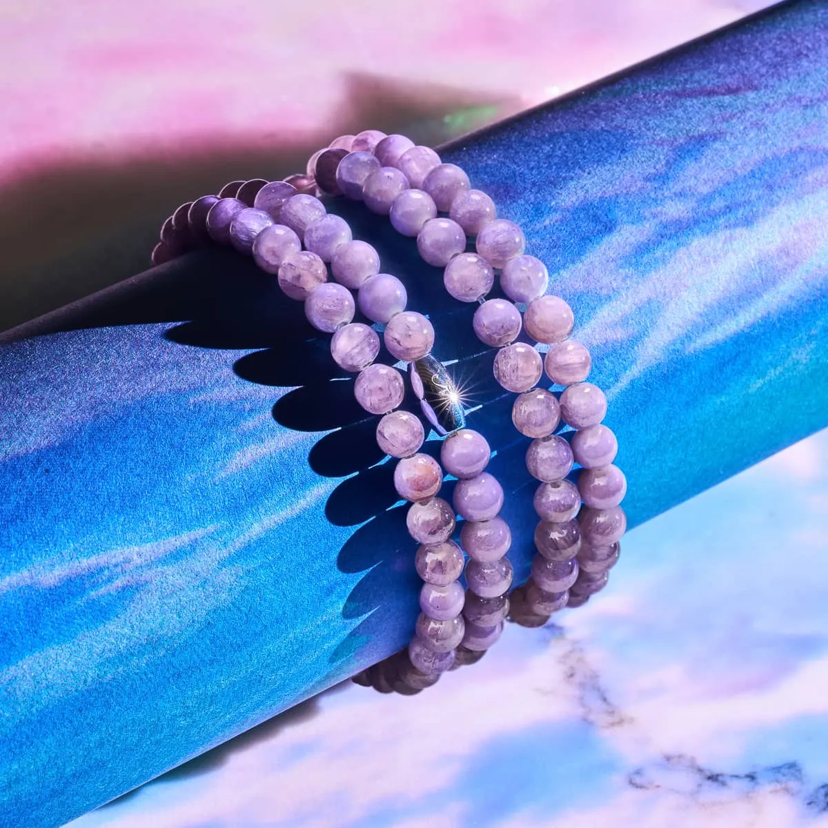 Purple Jade | Silver | Gemstone Wrap