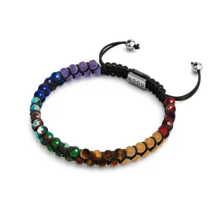 Rainbow Chakra | Mini | 7 Gemstone Bracelet
