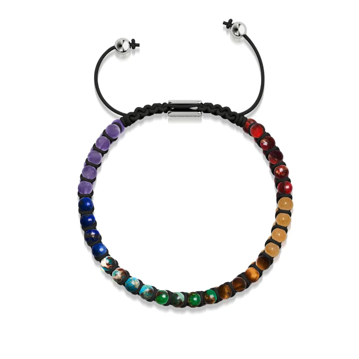 Rainbow Chakra | Mini | 7 Gemstone Bracelet