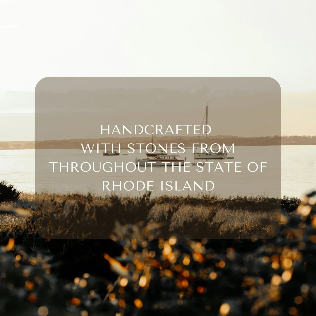 Rhode Island Stones   Turquoise Bay Glass