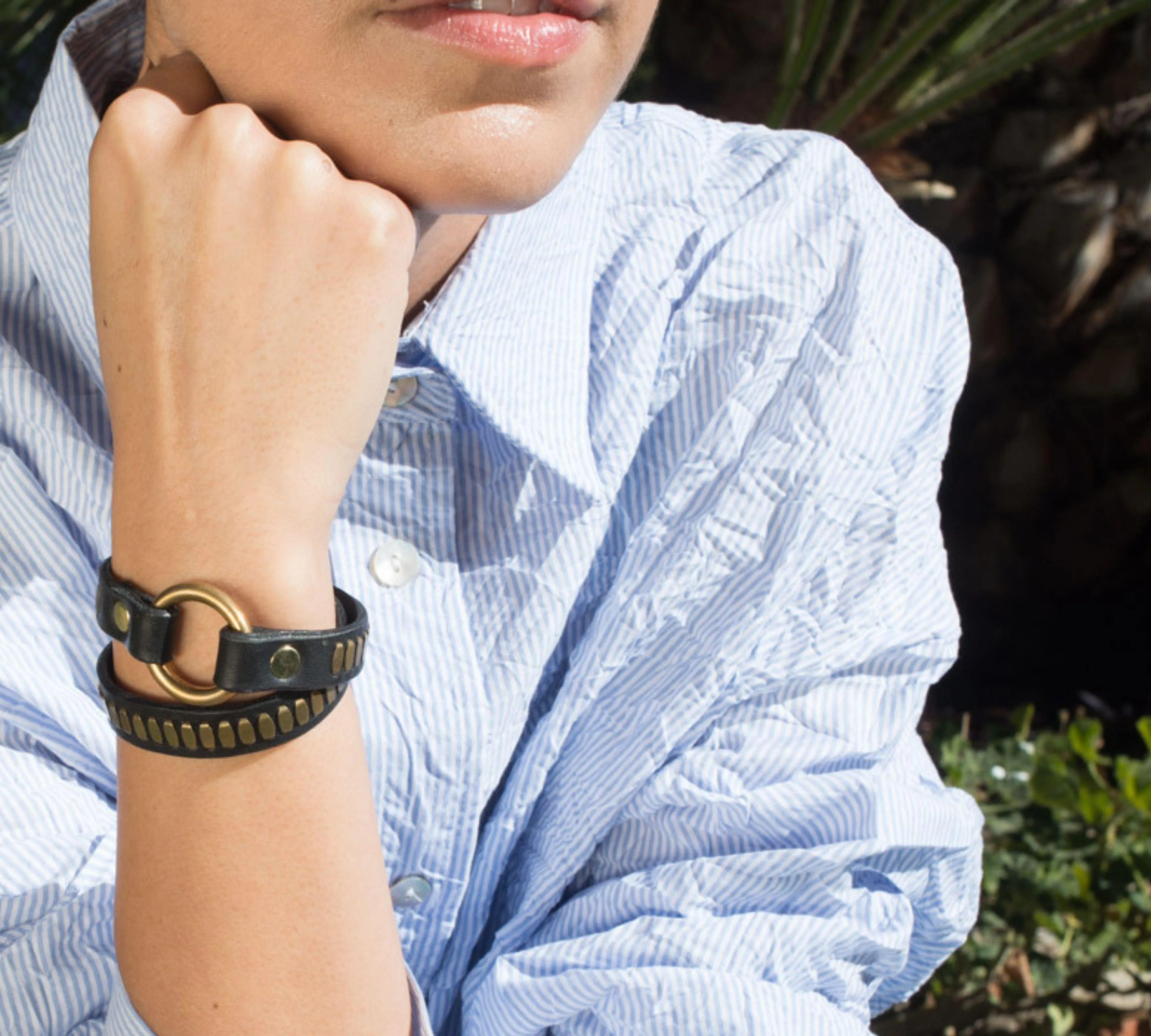 Rina Nita .5" Double Wrap Bracelet