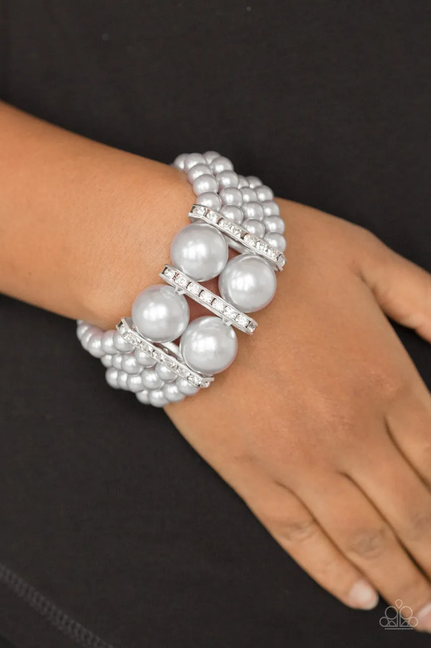 Romance Remix Silver Paparazzi Bracelet
