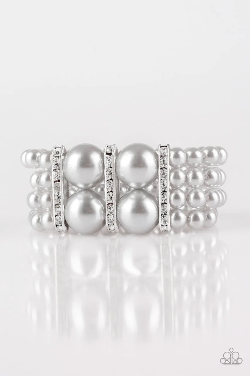 Romance Remix Silver Paparazzi Bracelet
