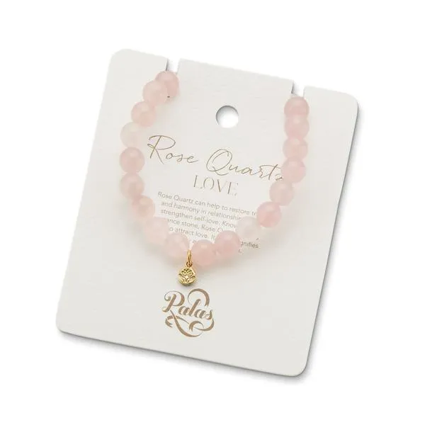 ROSE QUARTZ ENERGY GEM BRACELET