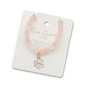 ROSE QUARTZ ENERGY GEM BRACELET
