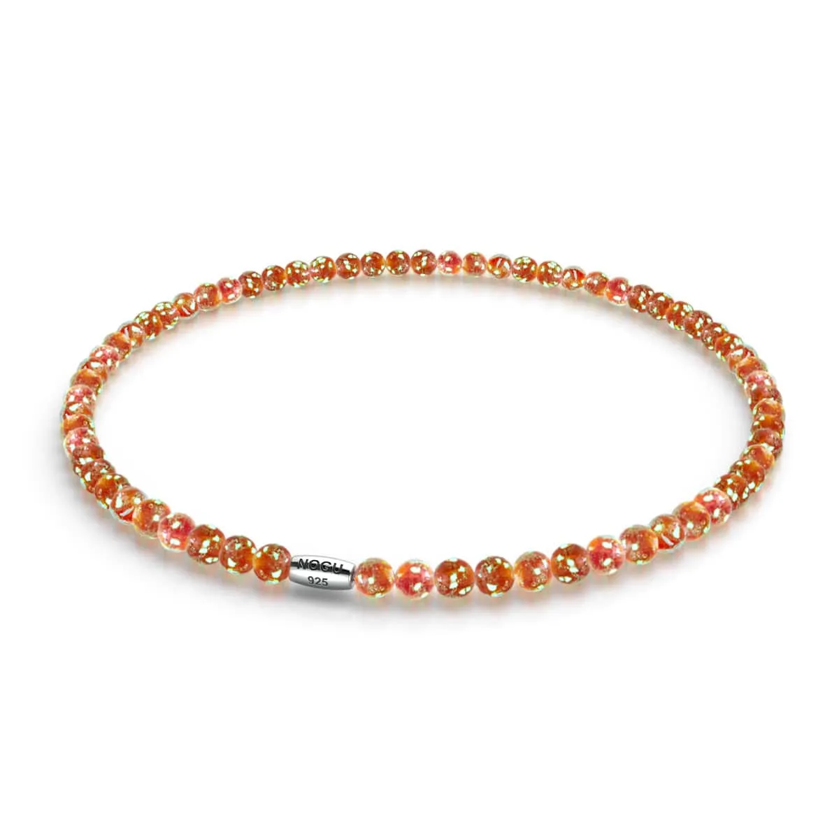Ruby | .925 Sterling Silver | Firefly Glass Wrap