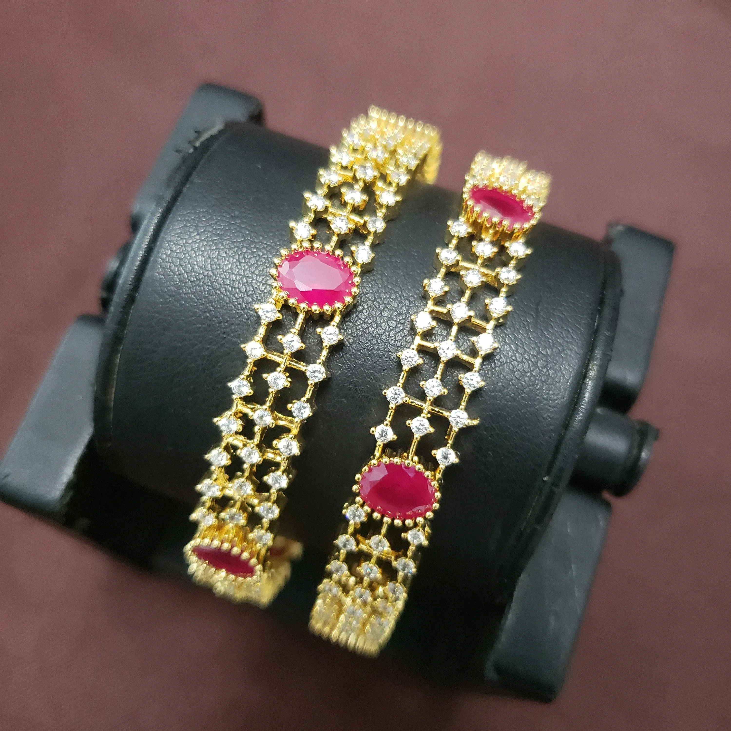 Ruby BANGLES SET