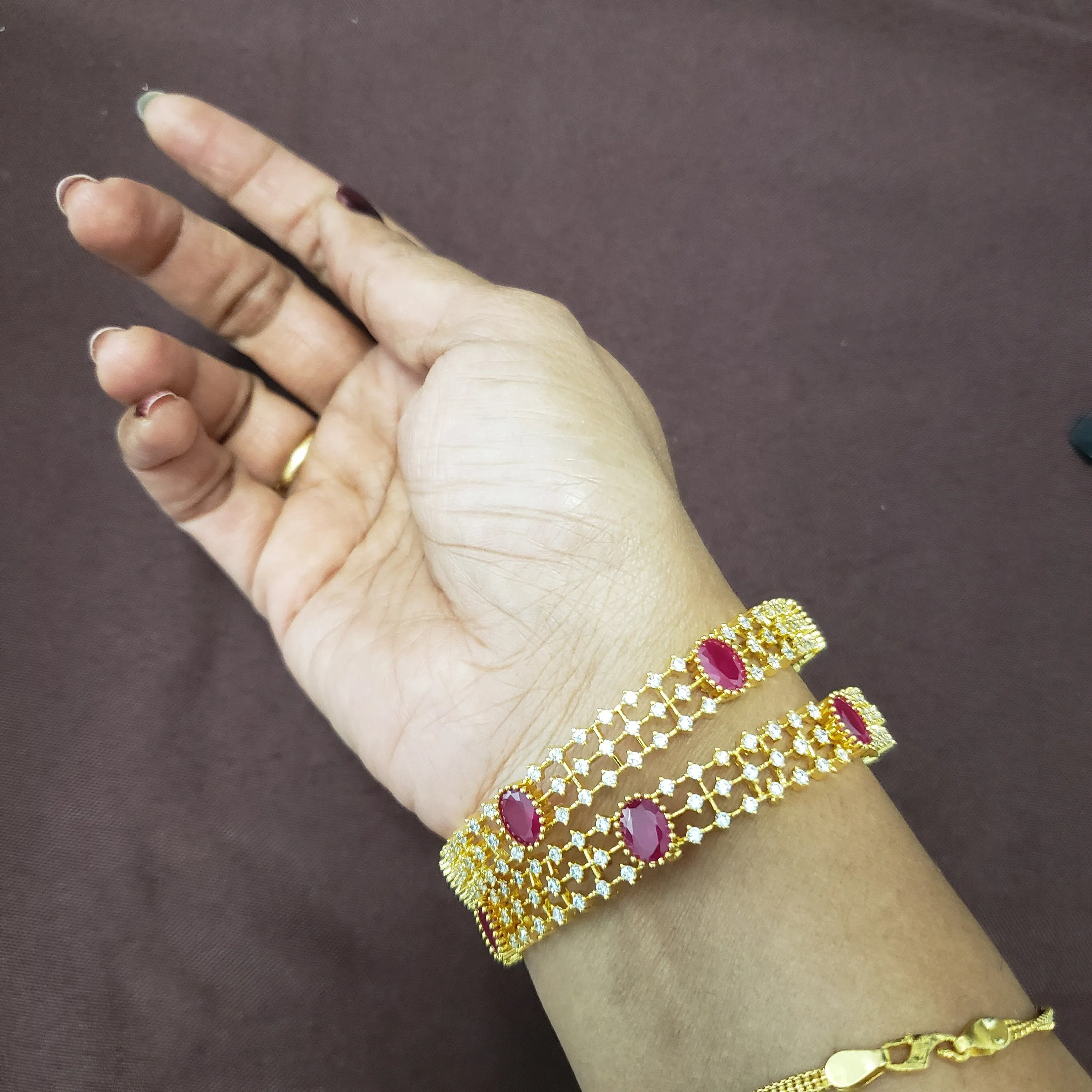 Ruby BANGLES SET