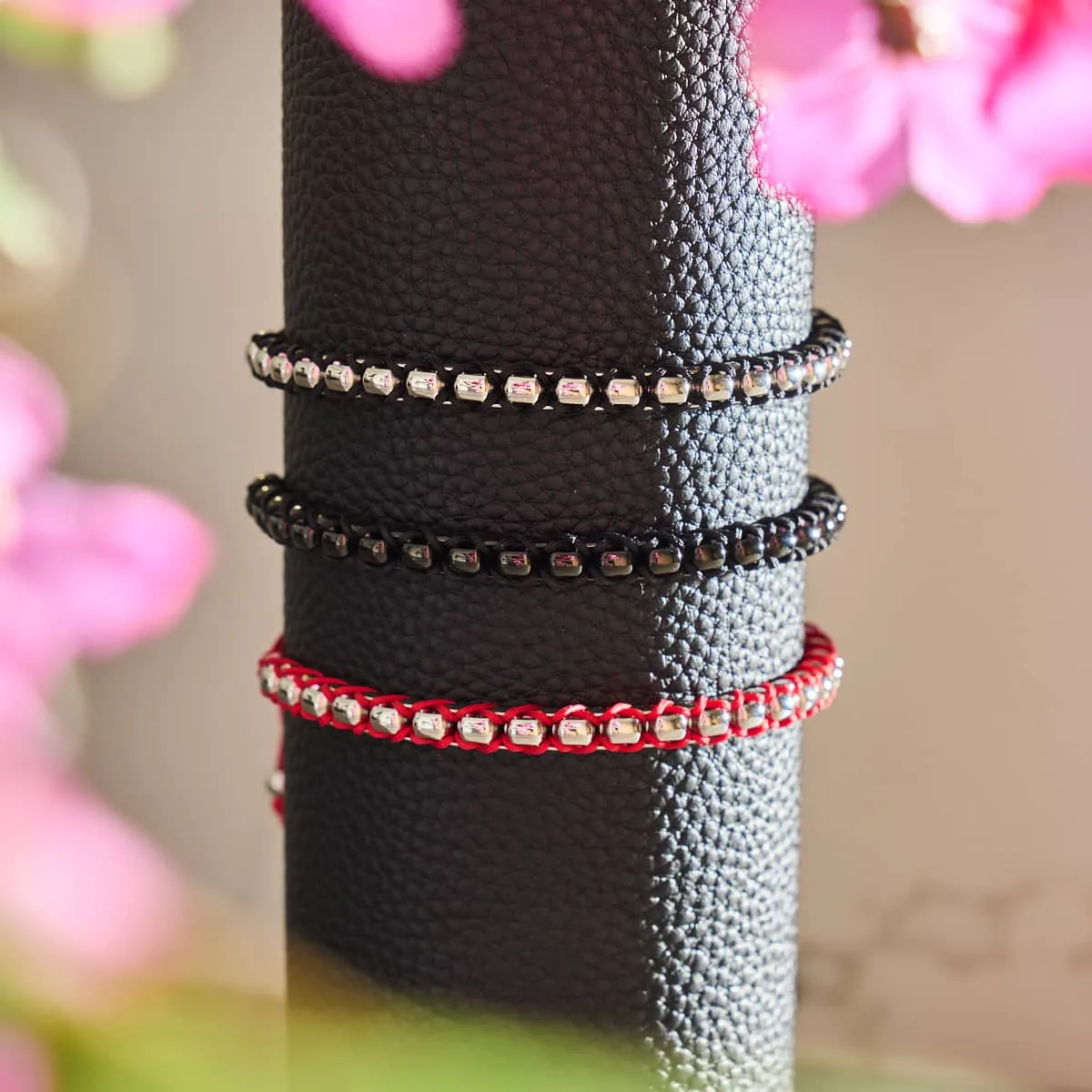 Ruby x Silver | Catena Links Bracelet
