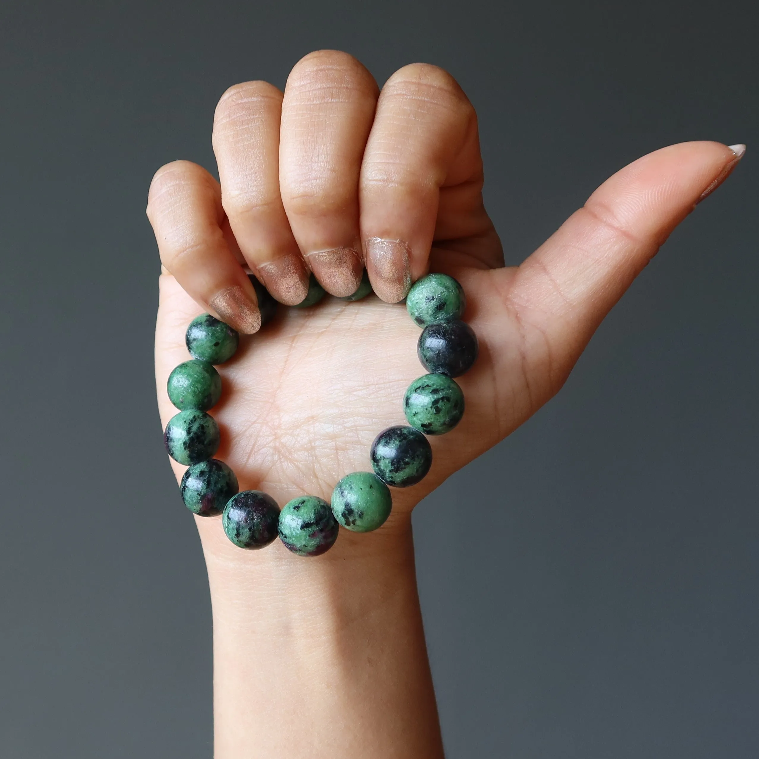 Ruby Zoisite Bracelet Enchanted Love Stones