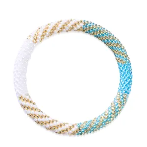 Santa Monica | Himalayan Glass Bead Bracelet