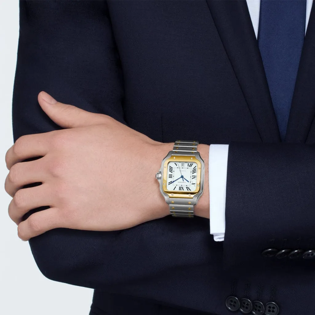 Santos de Cartier Watch LM CRW2SA0006