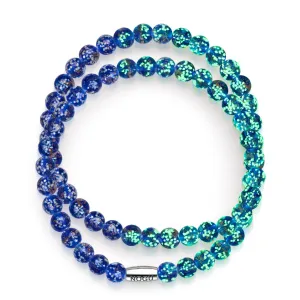 Sapphire | .925 Sterling Silver | Firefly Glass Wrap