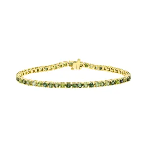 Sapphire Dreams 9ct Yellow Gold Nara Bracelet