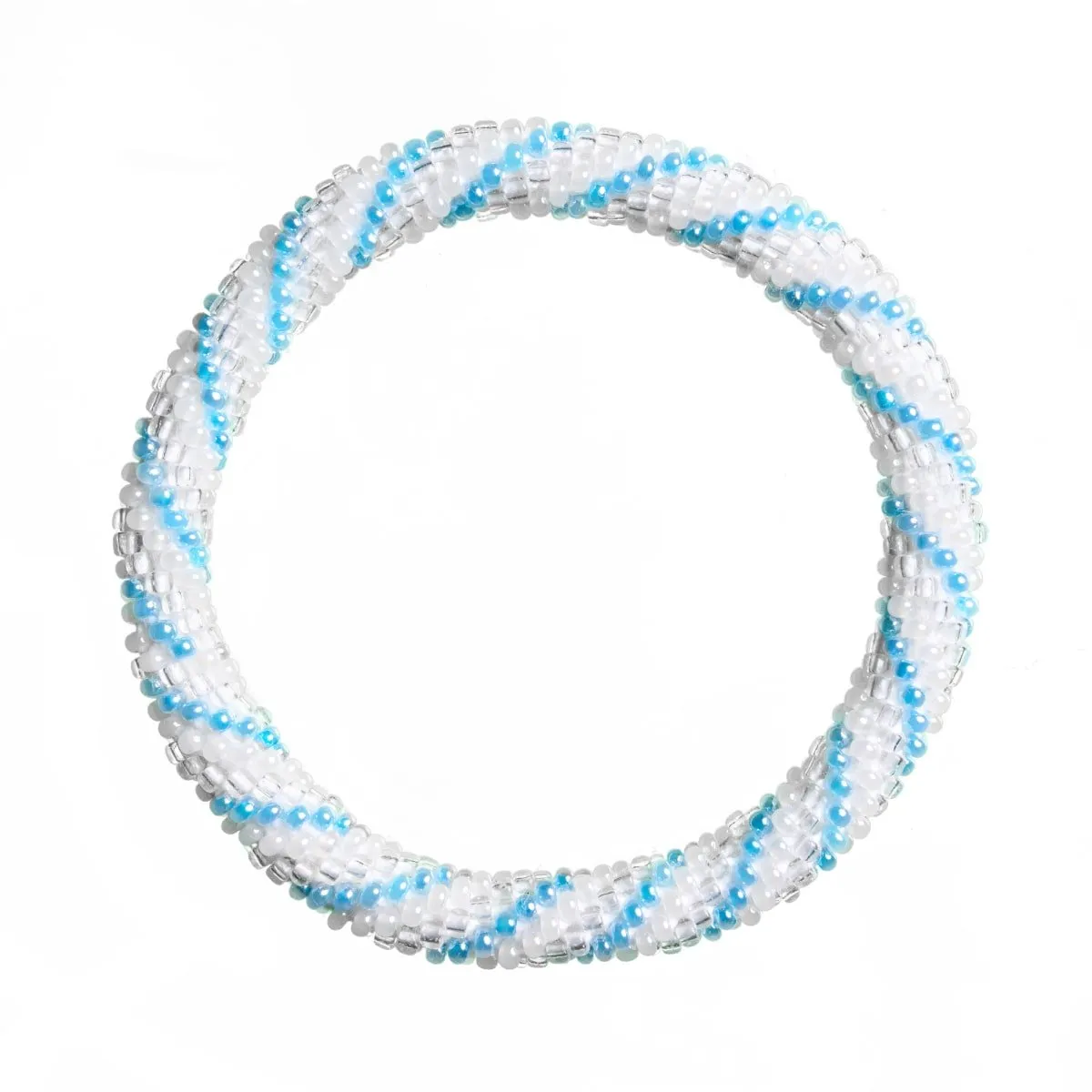 Sea Serpent | Himalayan Glass Bead Bracelet
