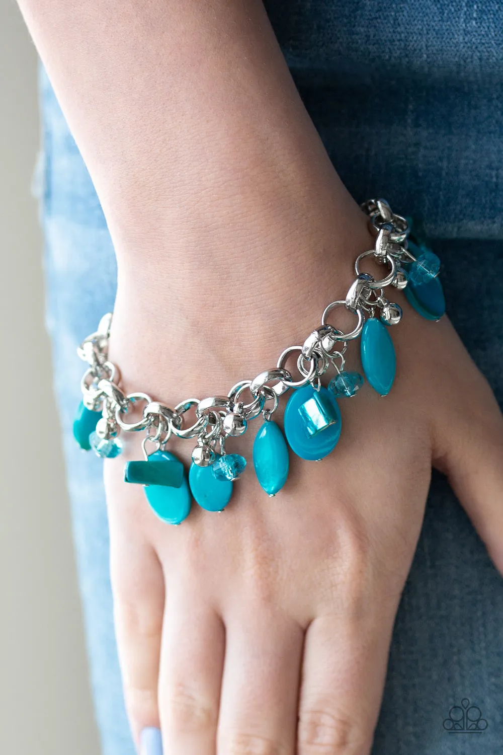 Seashore Sailing - Teal blue - Paparazzi