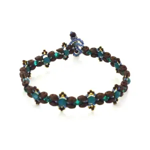 Seed Bead Star Bracelet