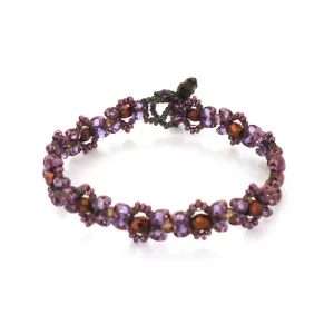 Seed Bead Star Bracelet