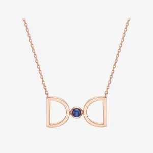 [September Birthstone] Debon D.D. Gold Necklace JDRNRPS129B