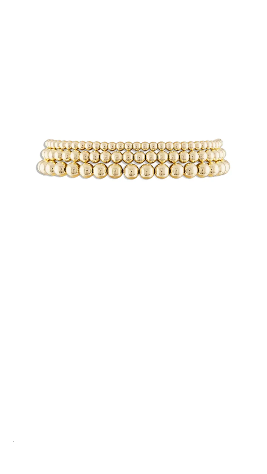 Set of 3 Ball Bracelets