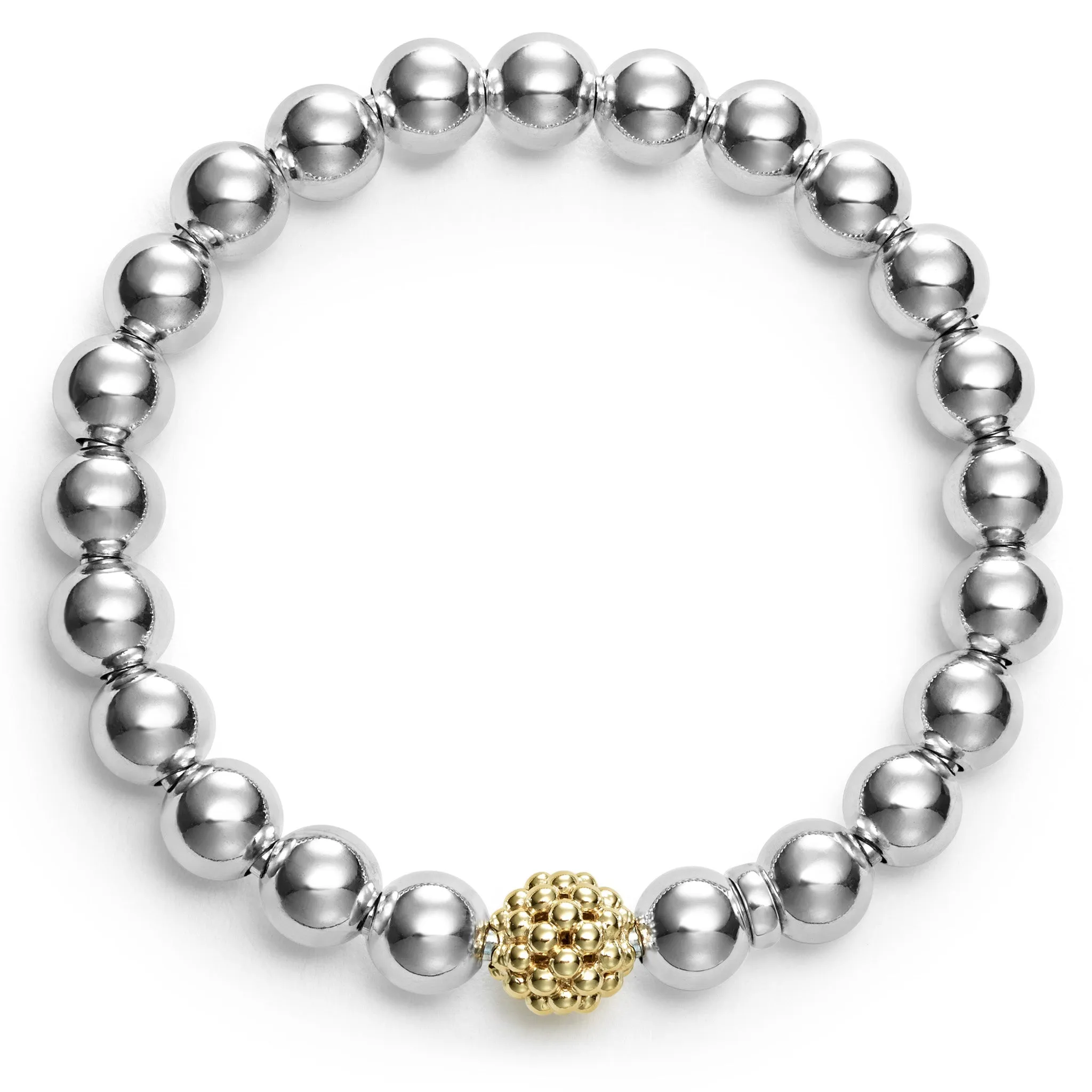 Signature Caviar Two-Tone Caviar Bracelet Gift Set