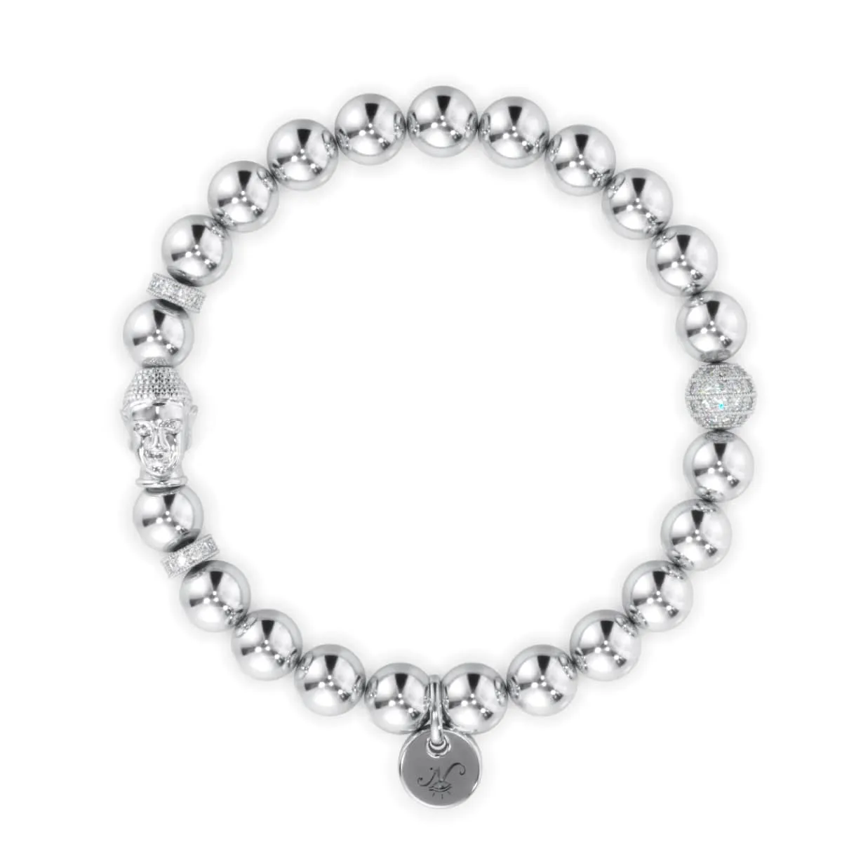 Silver | Gilded Buddha Bracelet