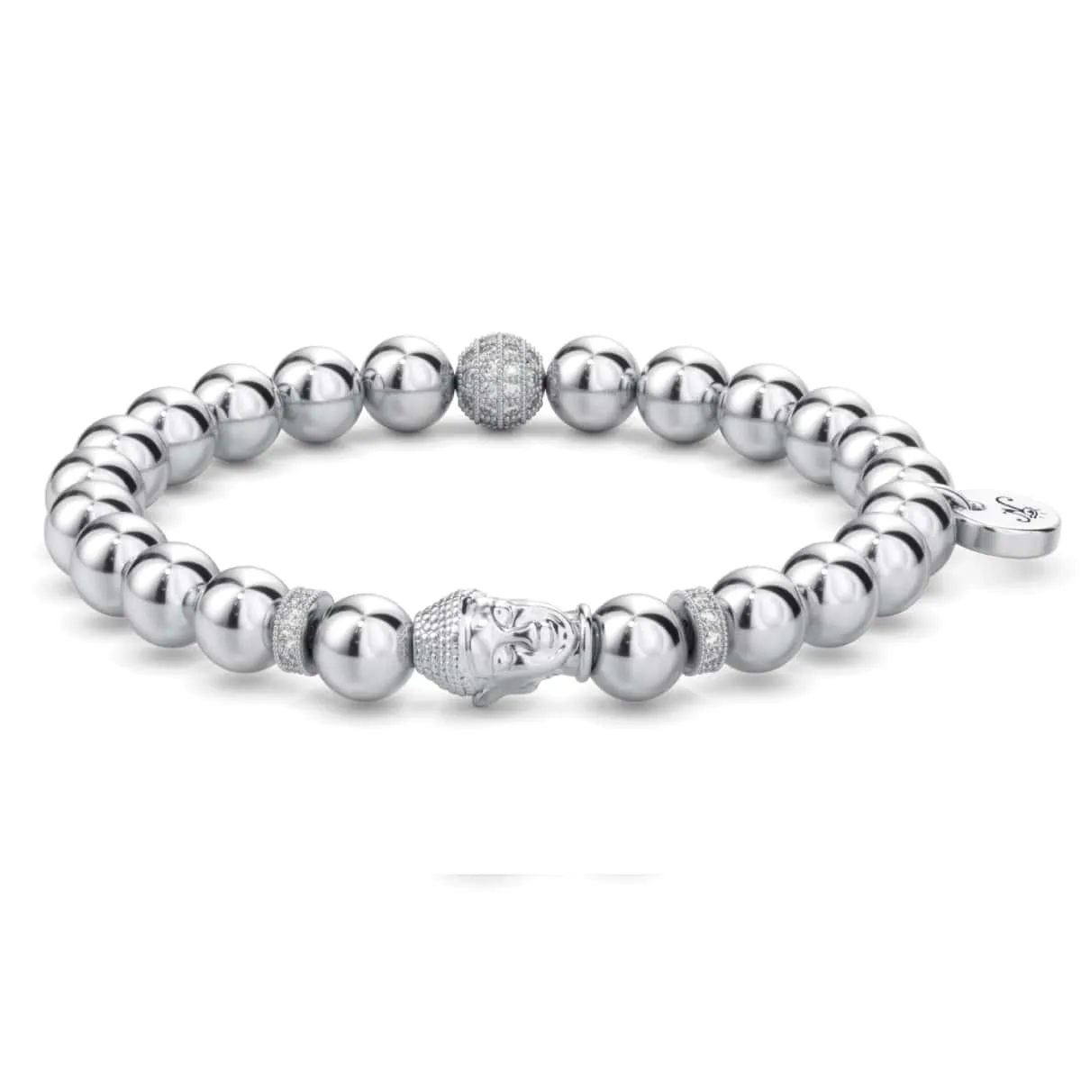 Silver | Gilded Buddha Bracelet