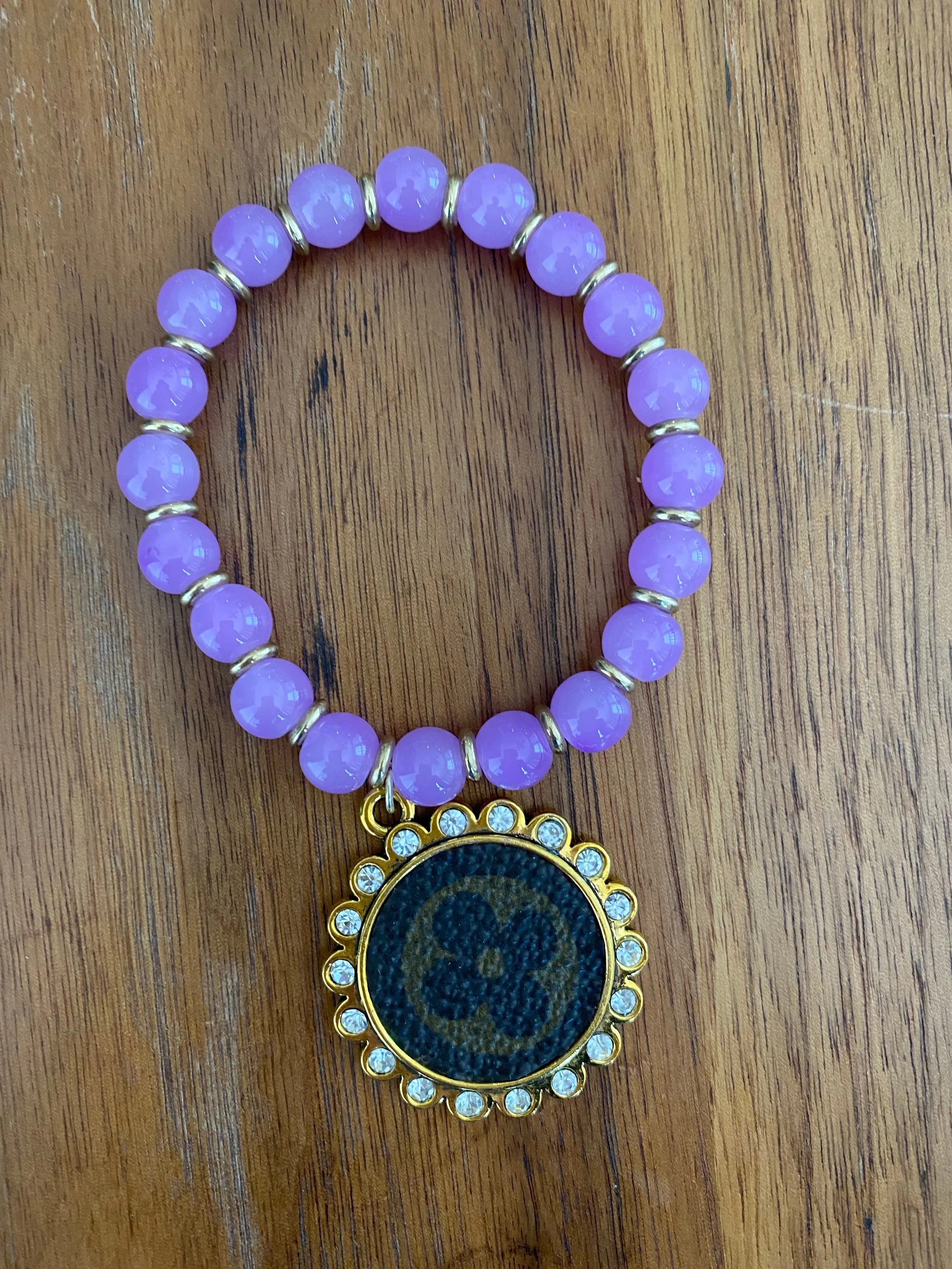 Single bead bracelets - Upcycle