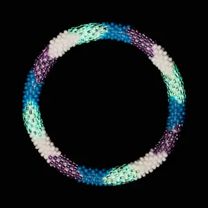 Smoke and Mirrors | Himalayan Glass Bead Bracelet