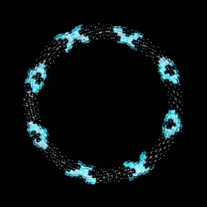 Smoke Monster | Himalayan Glass Bead Bracelet