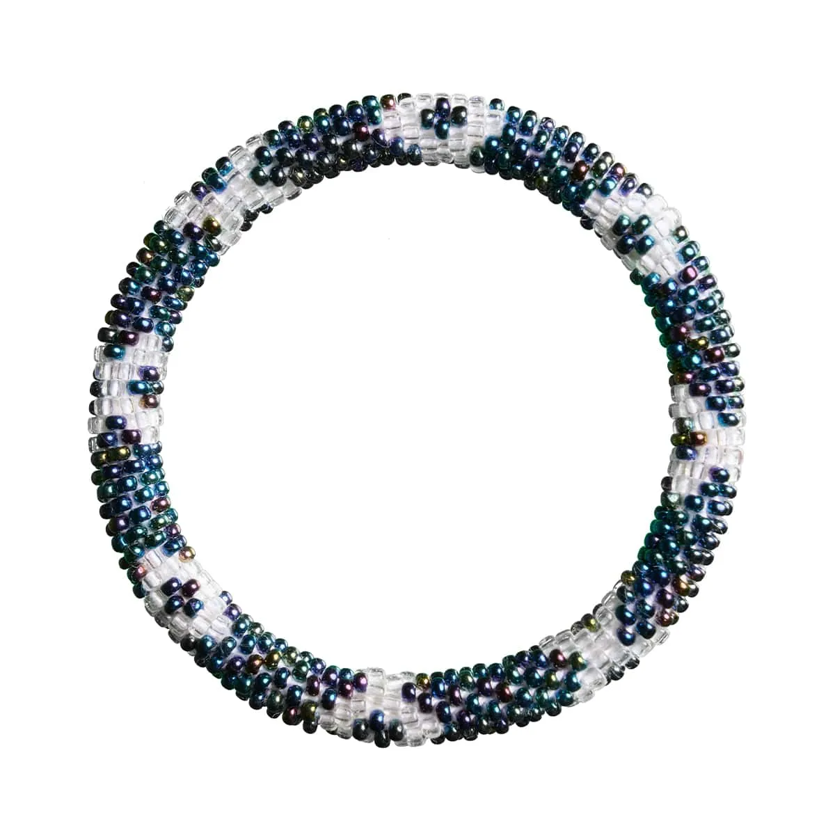 Smoke Monster | Himalayan Glass Bead Bracelet
