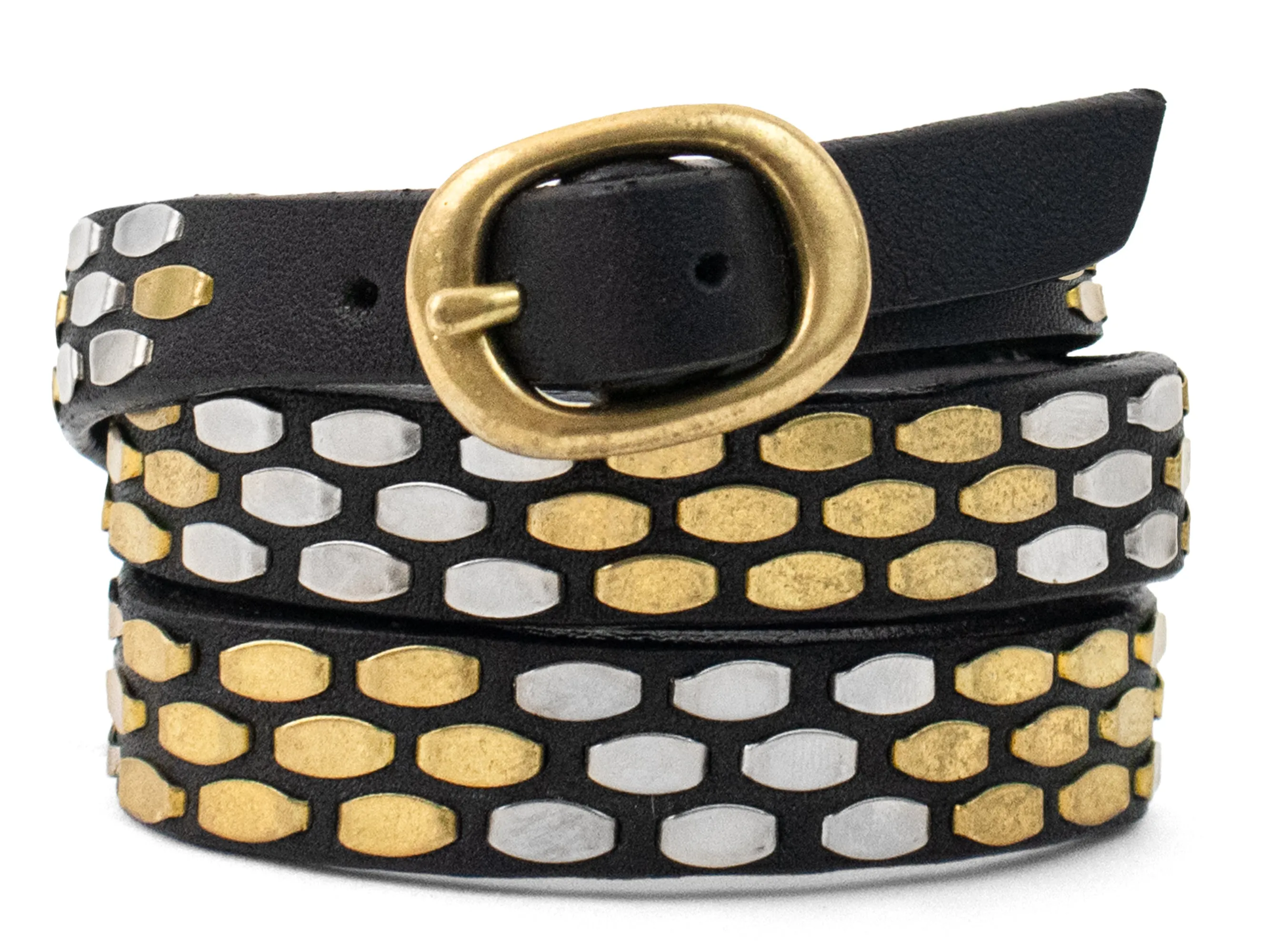 Snake .5" Triple Wrap Bracelet