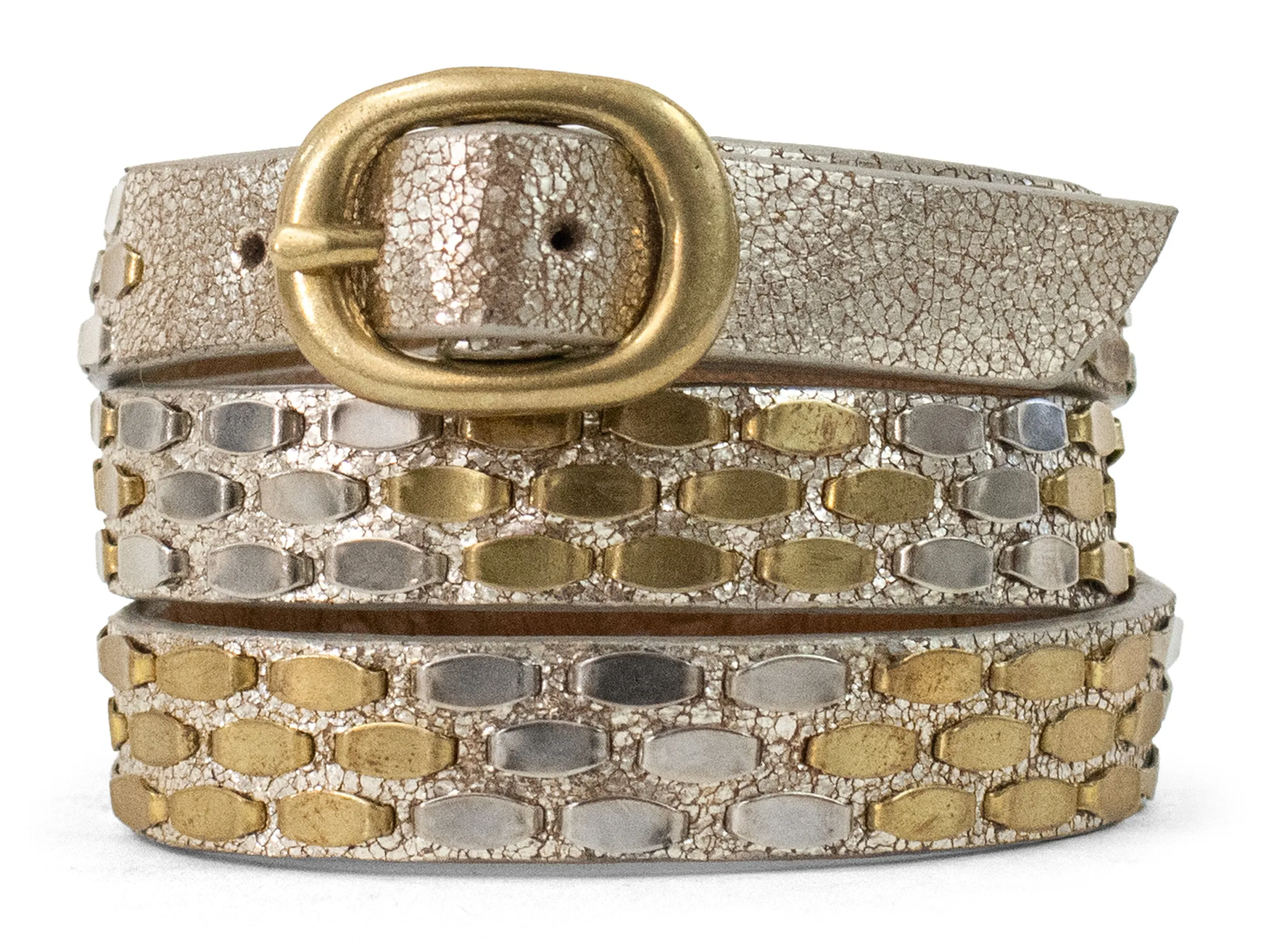 Snake .5" Triple Wrap Bracelet