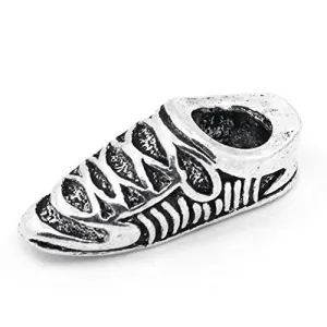 Sneaker Shoe Charm European Bead Compatible for Most European Snake Chain Bracelet