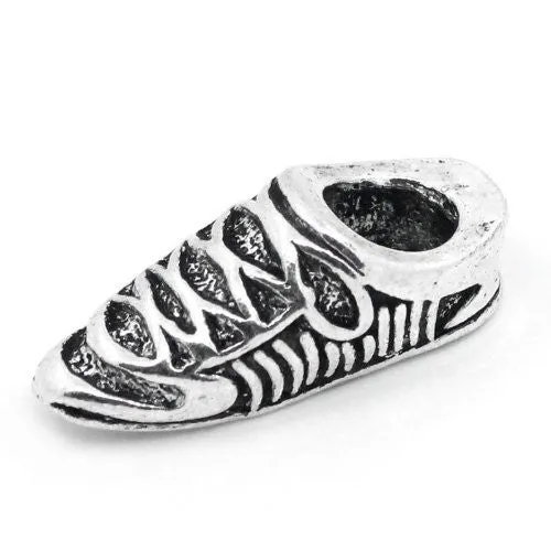 Sneaker Shoe Charm European Bead Compatible for Most European Snake Chain Bracelet