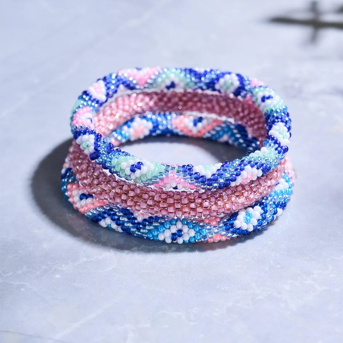 Sonoran Dawn | Himalayan Glass Bead Bracelet