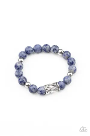 Soothes the Soul Blue Paparazzi Bracelet