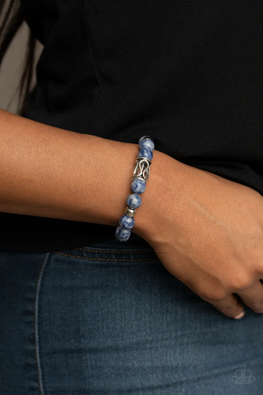 Soothes the Soul Blue Paparazzi Bracelet