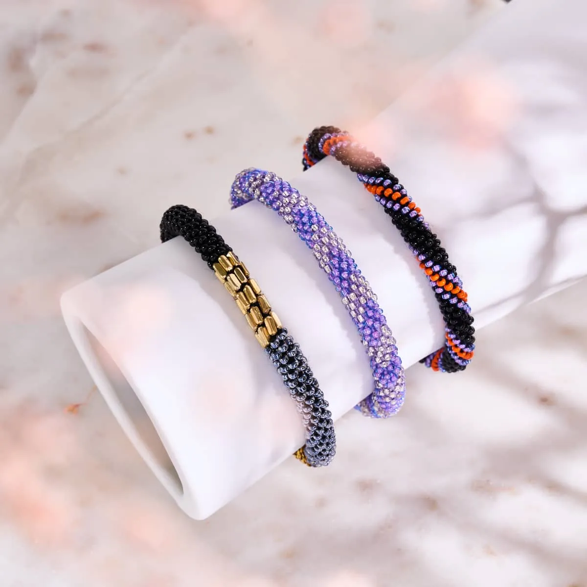 Sorority Row | Himalayan Glass Bead Bracelet