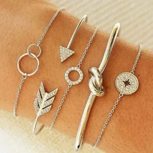 Stacked Bracelet Set of 5