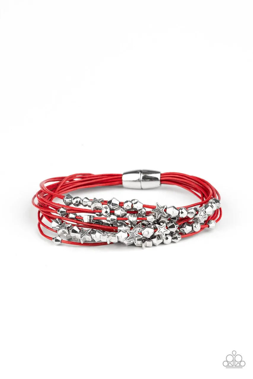 Star-Studded Affair Red Paparazzi Bracelet