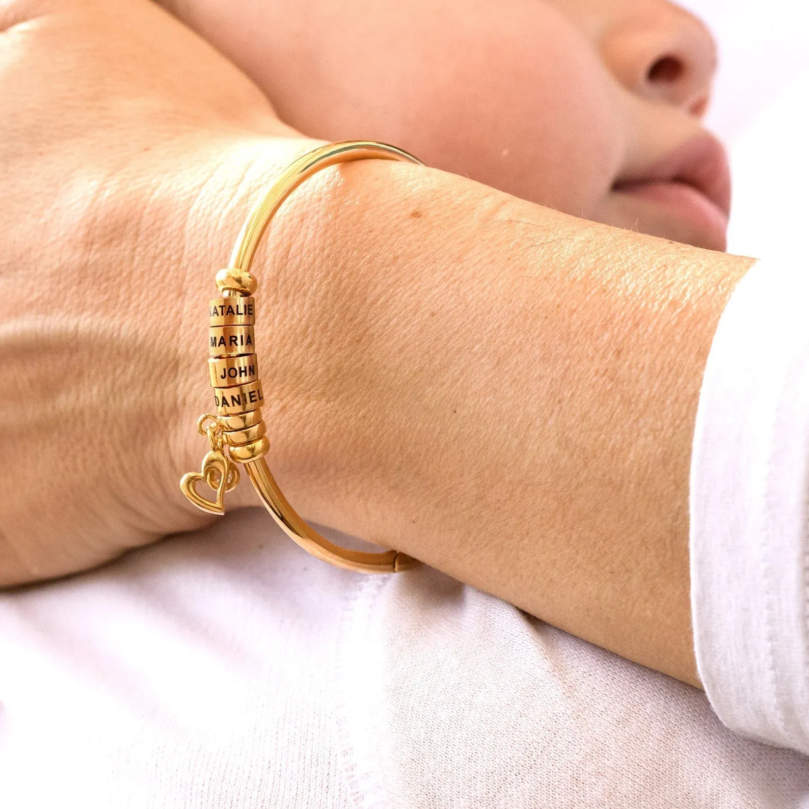 Steel Cuff Bangle Bracelet