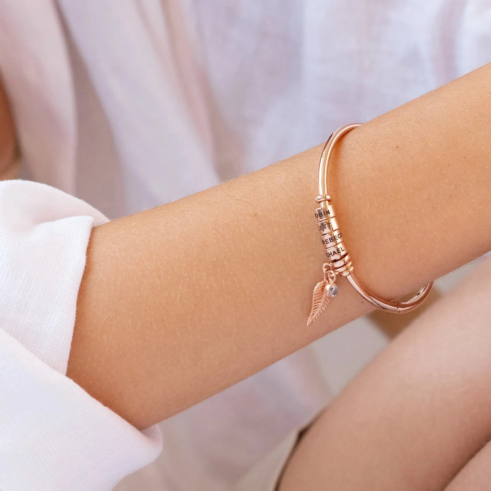 Steel Cuff Bangle Bracelet