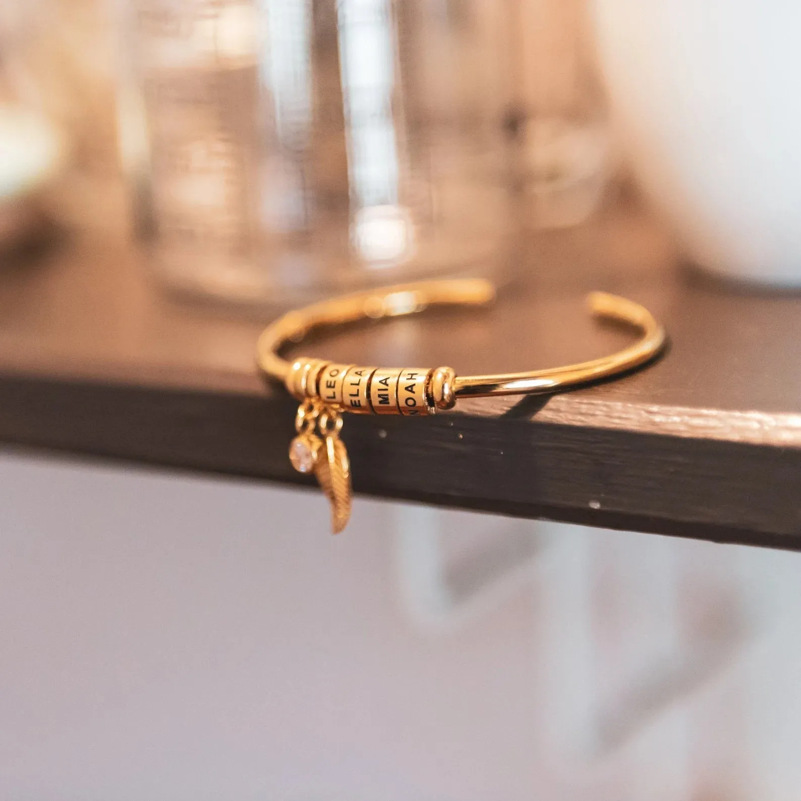 Steel Cuff Bangle Bracelet