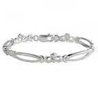 sterling Silver Claddagh Bracelet