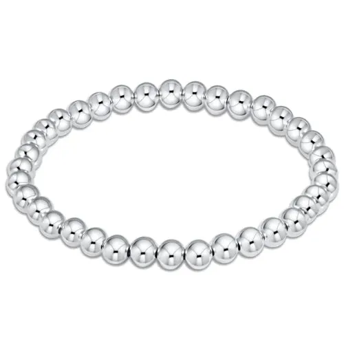 Sterling Silver Classic 5mm Bead Bracelet